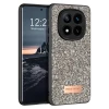 Onegif Xiaomi Redmi Note 14 Pro 4G Bright Simli Kapak - Gold