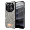 Onegif Xiaomi Redmi Note 14 Pro 5G Bright Simli Kapak - Gold