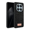 Onegif Xiaomi Redmi Note 15 4G Bright Simli Kapak - Siyah