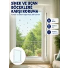 Pencere ve Balkon İçin Tek Kanatlı Kolay Takılan Sineklik
