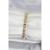 Pirinç Gold Renk Arpa Model Kadın Bileklik