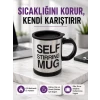 Pratik ve Dayanıklı Termos Kupa | Tek Tuşla Otomatik Karıştırma