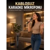 Profesyonel Kablosuz Mikrofon Seti Çift Mikrofonlu