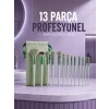 Profesyonel Makyaj Fırça Seti Yumuşak Kıllı Taşınabilir Çantalı