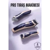 Profesyonel Şarjlı Saç ve Sakal Traş Makinesi Kolay Kullanım