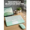 Profesyonel Wifi Q Klavye Bluetooth Klavye Touchpad 10.8 Inç Yeni Nesil