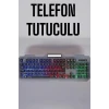 Q Klavye RGB Işıklı Klavye Ve Mouse Seti Kablolu Mouse Hediyeliş