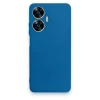 Realme C55 Kılıf First Silikon - Mavi