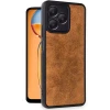 Realme Note 50 4G Kılıf Aras Deri Kapak - Taba