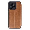 Realme Note 50 4G Kılıf Flip Cover - Taba