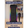 RGB Işıklı Çift Hoparlörlü Taşınabilir Bluetooth Speaker ve Mikrofon Yeni Nesil