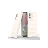 Samsung Galaxy A03S Kılıf Optimum Silikon - Krem