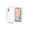 Samsung Galaxy A03S Kılıf Optimum Silikon - Krem