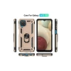 Samsung Galaxy A22 Kılıf Sofya Yüzüklü Silikon Kapak - Gold