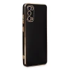 Samsung Galaxy S20 Kılıf Volet Silikon - Siyah