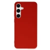 Samsung Galaxy S24 Plus Kılıf First Silikon - Kırmızı