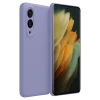Samsung Galaxy S25 Edge First Silikon - Lila