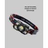 Şarj Edilebilir LED Far Hareket Sensörlü 5 Modlu Outdoor Yeni Nesil
