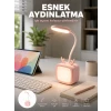 Şarj Edilebilir LED Masa Lambası Kablosuz Taşınabilir Gece Lambası
