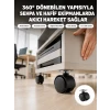 Sehpa ve Ekipmanlar İçin 4 cm Kilitsiz Ayak Tekli