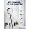 Şelale Sisi ve Masaj Özellikli Banyo Duş Başlığı