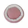 Simit Kedi ve Küçük Irk Köpek Yatağı Pembe