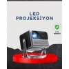 Smart Projector Android TV Dolby Sesli WiFi Bluetooth