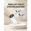 Taşınabilir Android Projeksiyon Ayaklı Çift Kollu 4K Çözünürlüklü Sinema Projeksiyonu