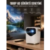 Taşınabilir Android Projeksiyon Wifi Destekli 4K Multimedia Tabanlı Ev Ve Ofis Tipi
