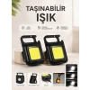 TAŞINABİLİR IŞIK 3 IŞIK MODLU USB ŞARJ ÖZEELİĞİNE SAHİP