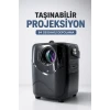 Taşınabilir Projeksiyon 64 GB Dahili Depolama