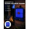 Taşınabilir Şarjlı Sivrisinek Öldürücü UV Işıklı Mavi Model