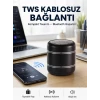Taşınabilir Silindir Tasarım Bluetooth 5.0 Hoparlör Yüksek Bas Performanslı Yeni Nesil
