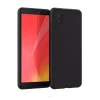 TCL L7 Kılıf First Silikon - Siyah