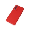 Tecno Camon 18 Kılıf First Silikon - Kırmızı