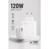 Turbo Hızlı Şarj Destekli 120W USB-C Şarj Seti