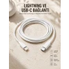 Type-C Ligtning 30W İOS Şarj Kablosu Hızlı Şarj Kablosu