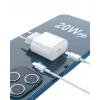 Type-C to C Kablolu 35W Hızlı Şarj Başlığı Set