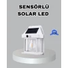 Üç Modlu Güneş Enerjili Duvar Lambası 1800mAh Bataryalı ve Hareket Sensörlü