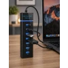 USB Hub 7 Port USB 3.0 Çoklayıcı Windows Uyumlu
