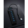 USB Hub 7 Port USB 3.0 Çoklayıcı Windows Uyumlu