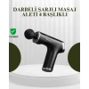 USB Type-C Şarjlı Taşınabilir Masaj Tabancası