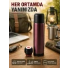 Vakumlu Termos 304 Paslanmaz Çelik Seyahat Termosu