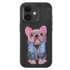 Venco Apple iPhone 11 Cute Desenli Kapak - Siyah