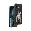 Venco Apple iPhone 11 Perma Desenli Kapak - Siyah
