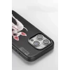Venco Apple iPhone 14 Pro Max Perma Desenli Kapak - Siyah