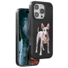 Venco Apple iPhone 16 Pro Max Perma Desenli Kapak - Siyah
