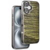 Venco Apple iPhone 16 Wave Kapak - Koyu Kahve
