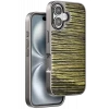Venco Apple iPhone 16 Wave Kapak - Koyu Kahve