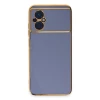 Xiaomi Poco M5 Kılıf Volet Silikon - Mavi